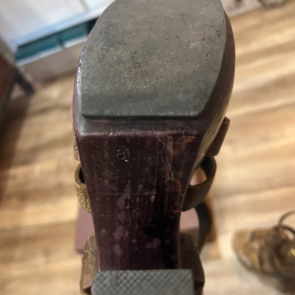 Calleen Cordero heeled sandals size 8 - Picture 5 of 5